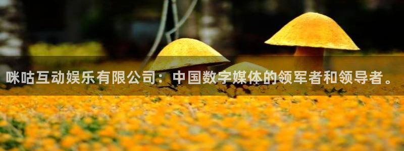 彩神vii官方：咪咕互动娱乐有限公司：中国数字媒体的领军者和领导者。